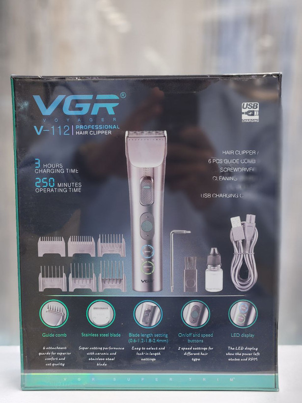ماشین اصلاح وی جی آر VGR مدل V-112