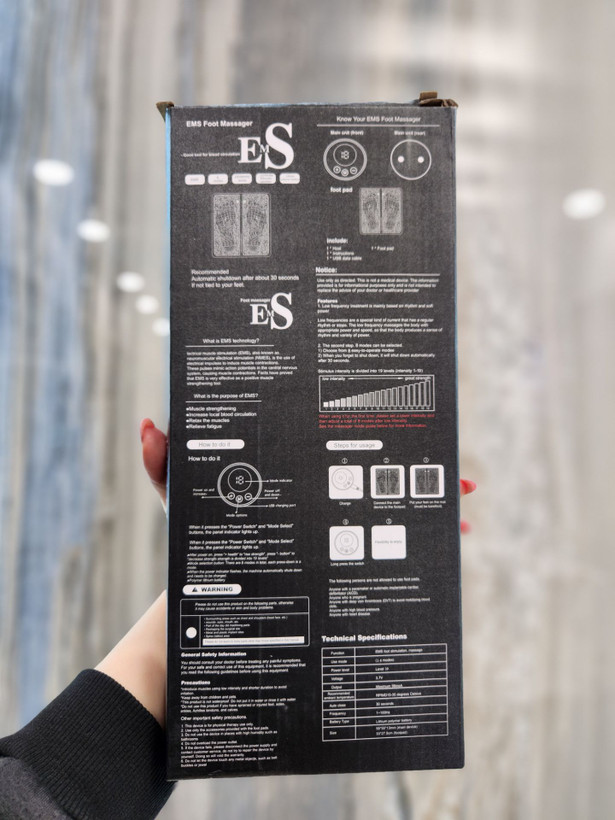 ماساژور برقی پا ای ام اس مدل Gi-568